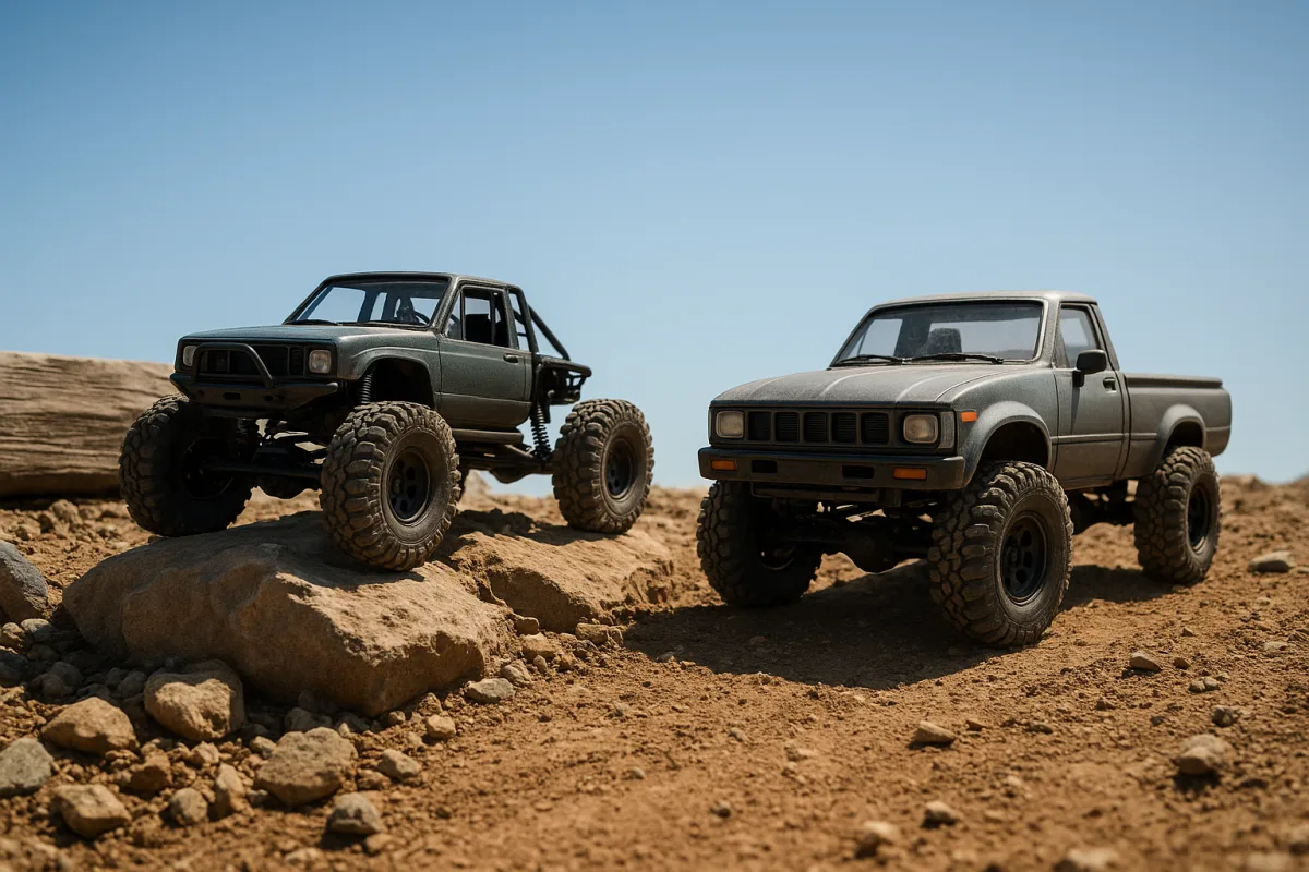Beginner RC Car Comparison Under 200: Crawler vs Off-Road