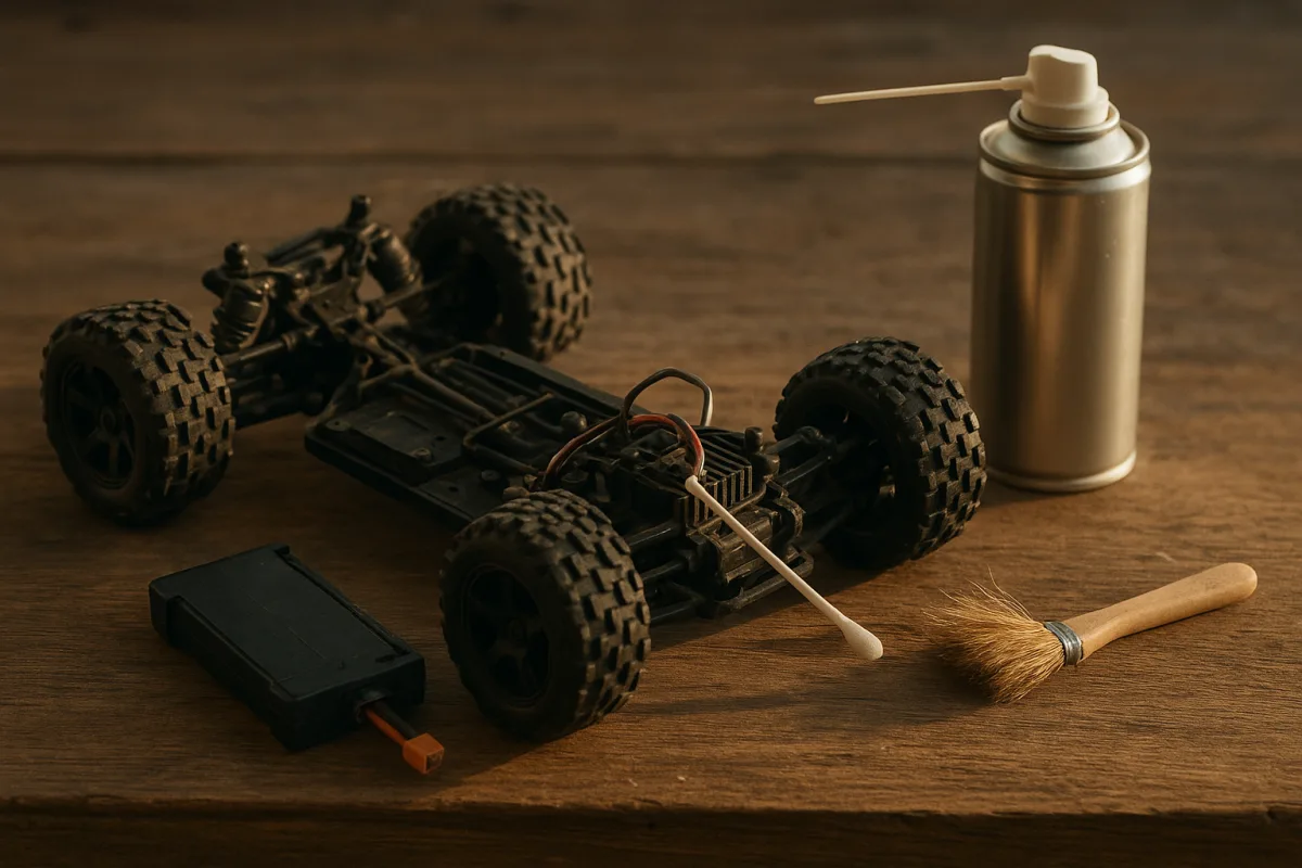 How to Clean RC Car Electronics Safely and Effectively