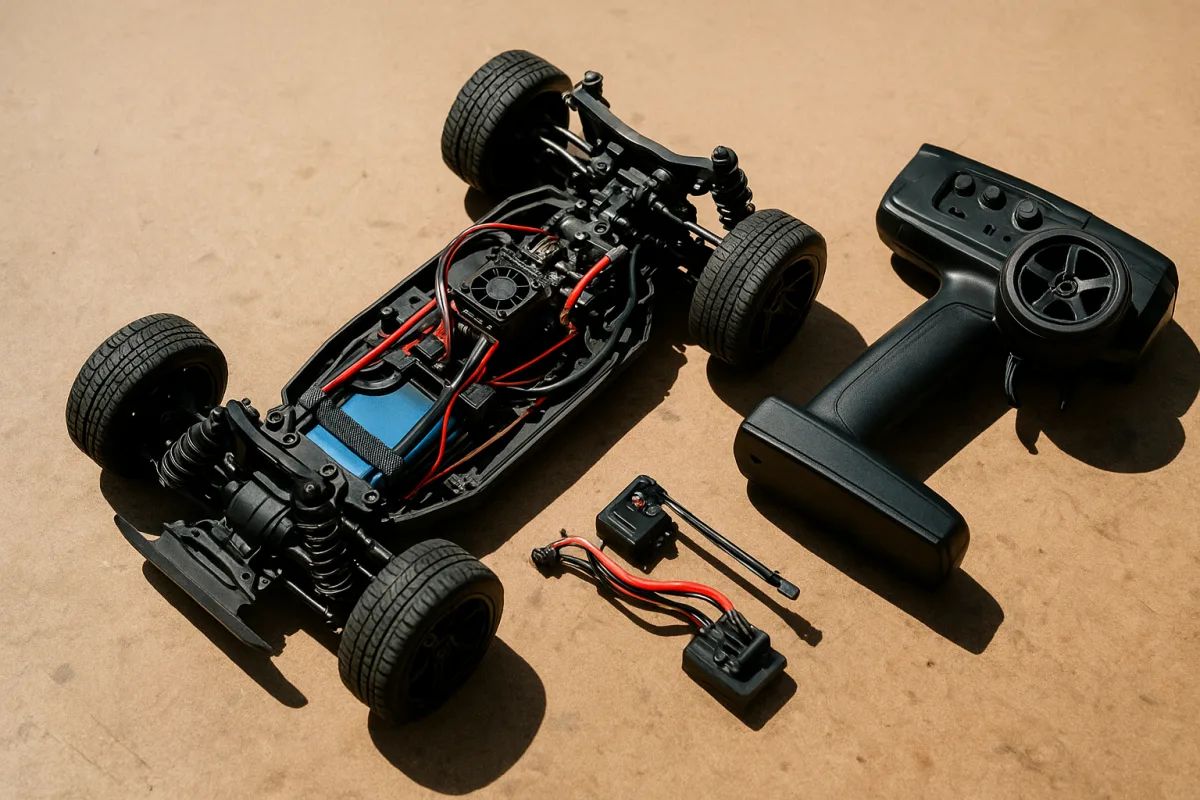 RC Car Electronics Setup