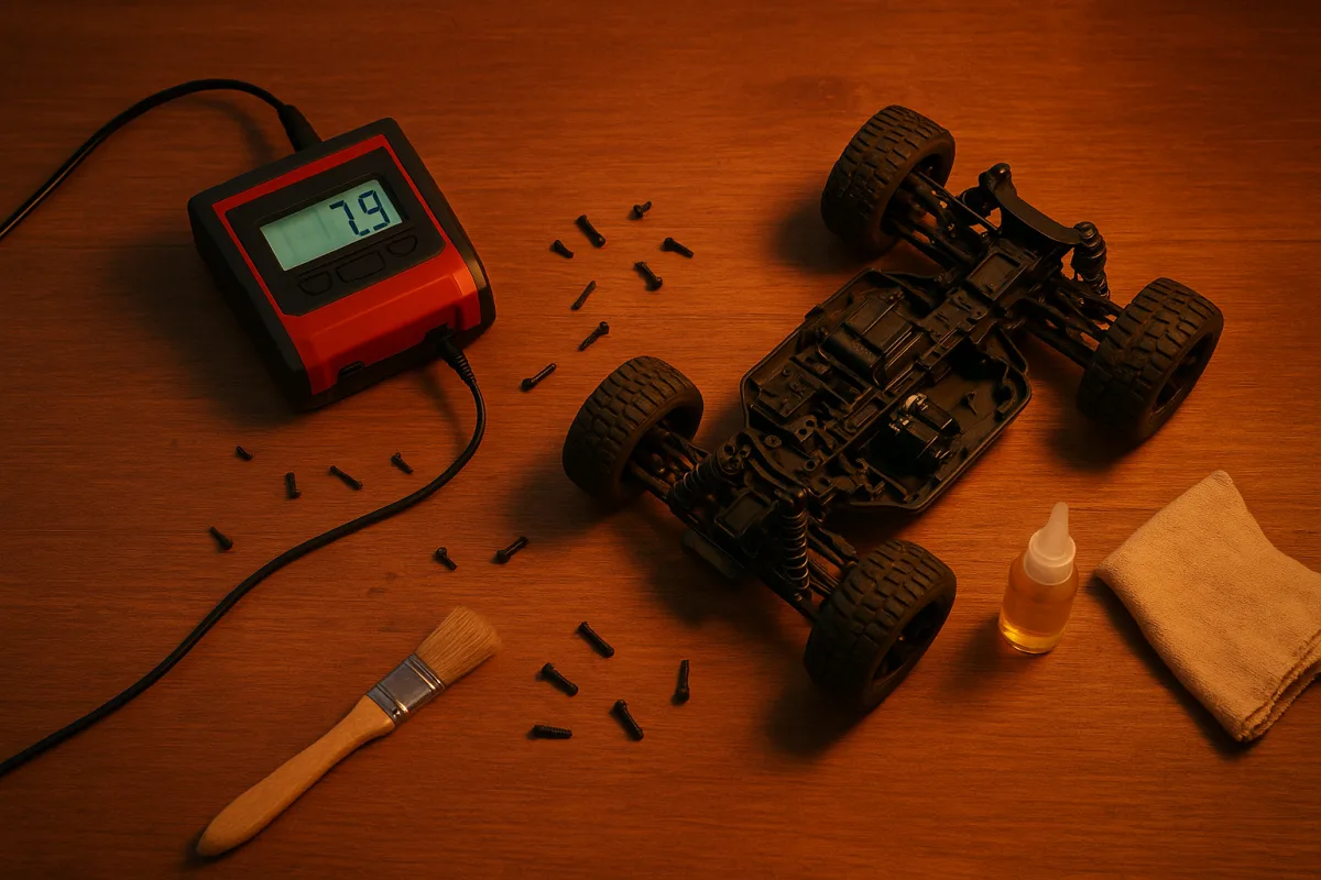 RC Car Maintenance Schedule: Routine Checks & Cleaning Tips