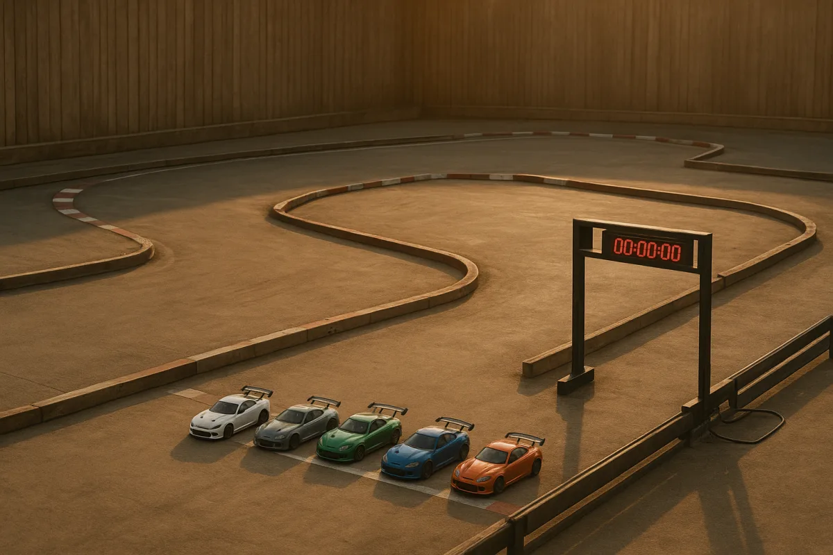RC Car Scale for Racing Tracks: Choosing the Right Size