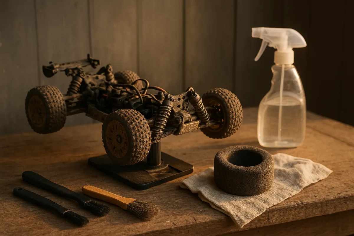 RC Car Tire Maintenance: How to Clean and Extend Tire Life