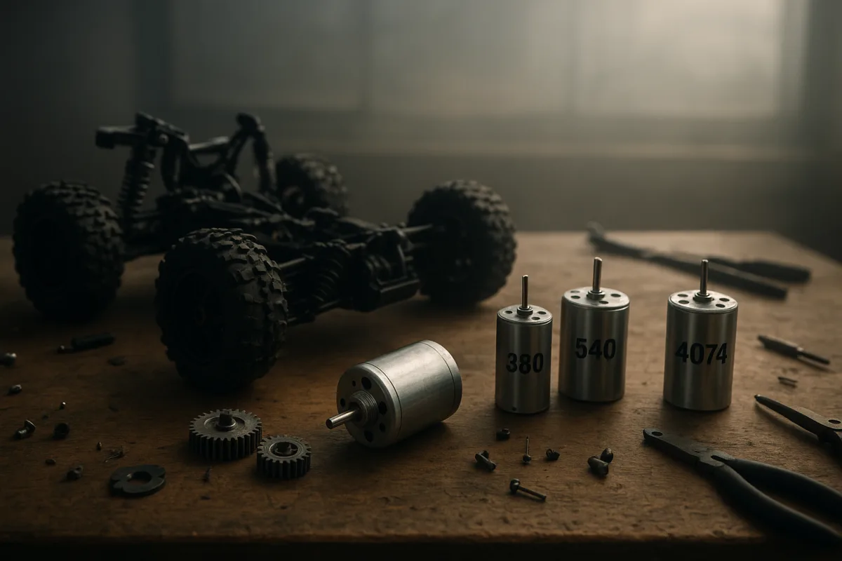 What Size Motor for RC Car: Choosing the Right Can and KV